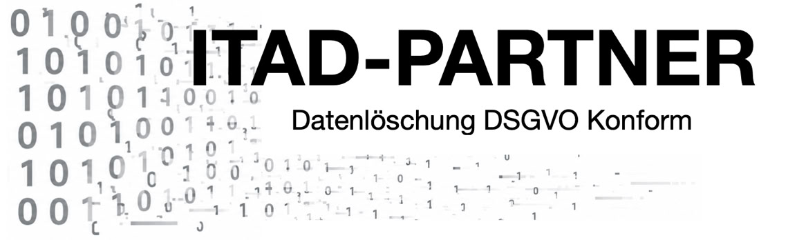 ITAD-Partner ihr zuverlässiger Datenlösch Spezialist mit langjähriger Erfahrung die unsere partner zufriedenstelt. 